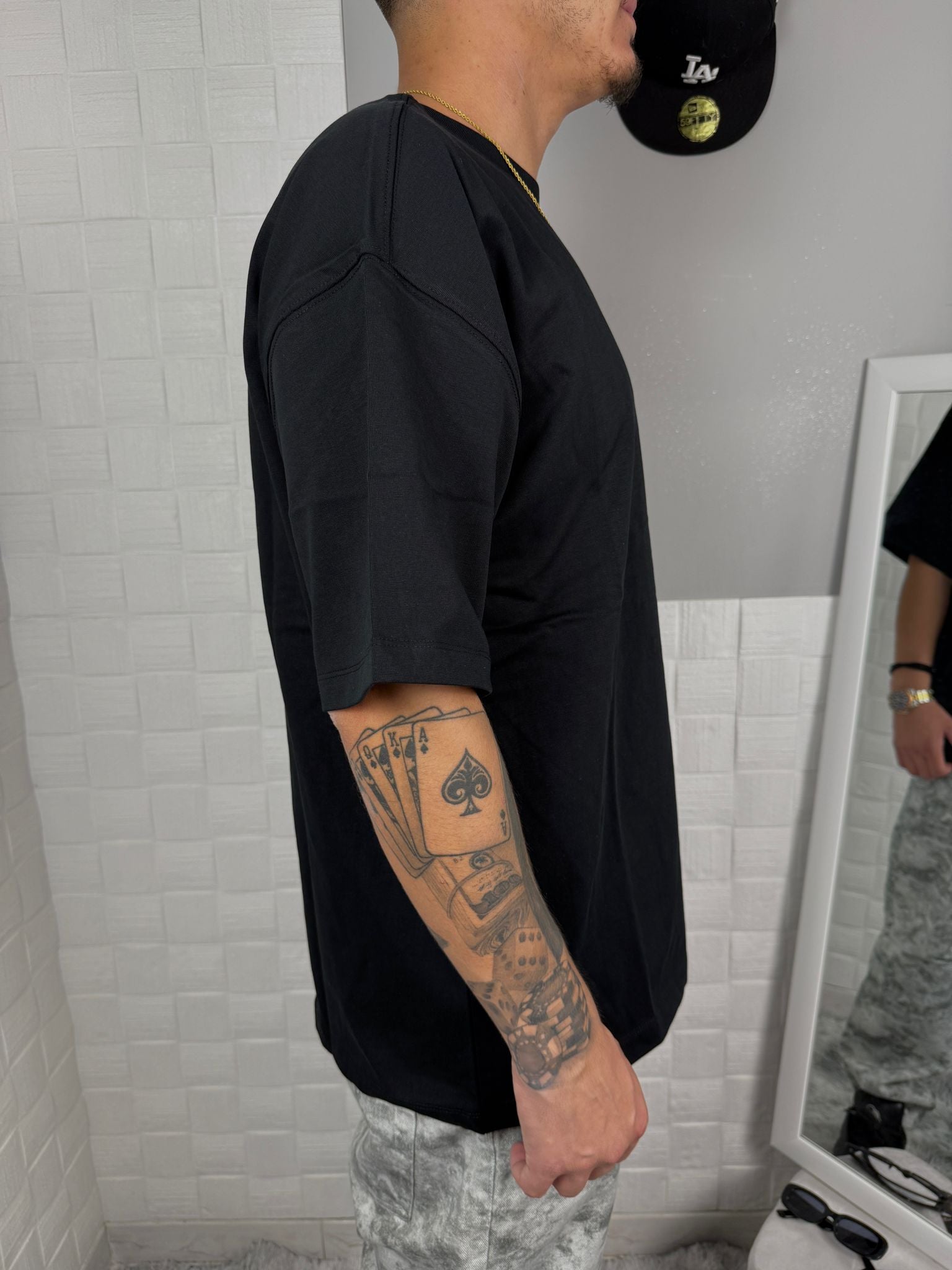 T- shirt basic black